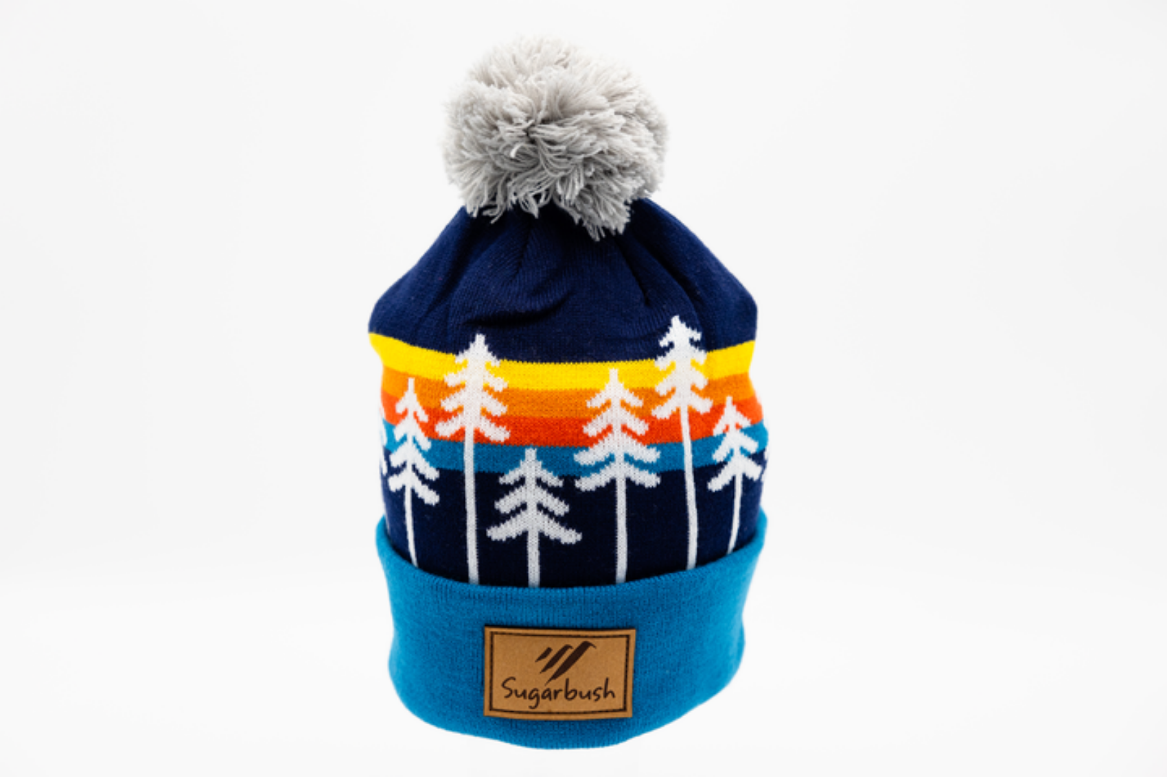 Picture of Forested Sunset Logo Pom Beanie